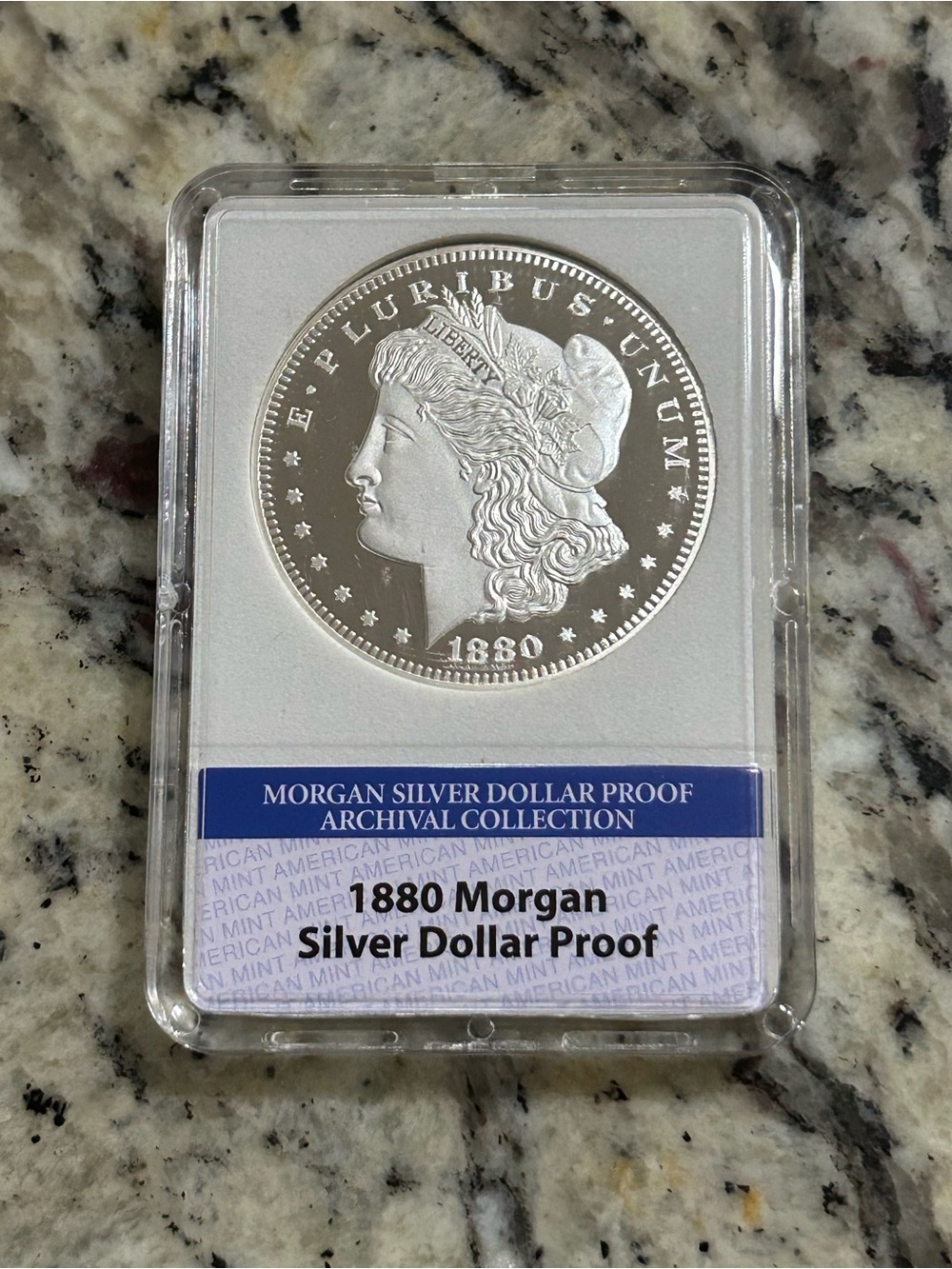 1880 Morgan Silver Dollar Proof Archival Edition